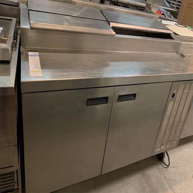 kitchen work table freezer stainless steel refrigerator display table