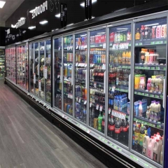 Countertop Glass Door Refrigerator Commercial Display Freezer Refrigeration Equipment