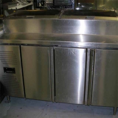 Commercial Steel Work Table Fridge Kitchen Work Table Freezer Refrigeration Equipment