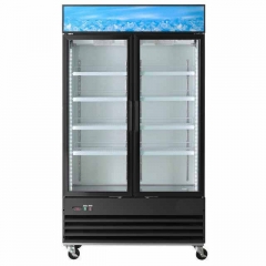 Countertop Glass Door Refrigerator