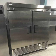 Commercial Kitchen Refrigerator Stainless Steel Upright Freezer Refrigeration Equipment