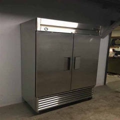 Commercial Kitchen Refrigerator Stainless Steel Upright Freezer Refrigeration Equipment