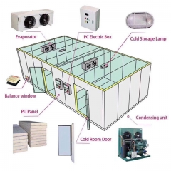 Cold Room Storage For Meat And Vegetables