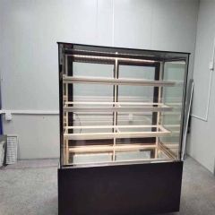 Commercial Cake Display Chiller Counter Top Glass Cake Fridge Table Top Cake Showcase Freezer