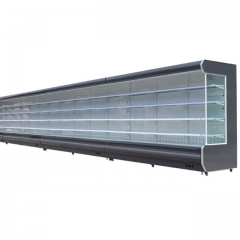 Commercial Supermarket Merchandising Refrigerated Display Fridge Multideck Open Chiller Beverage Cooler