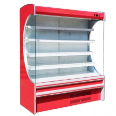 Commercial Supermarket Merchandising Refrigerated Display Fridge Multideck Open Chiller Beverage Cooler