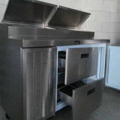 Commercial Work Table Refrigerator Counter Table Freezer Restaurant Equipment Work Table Fridge