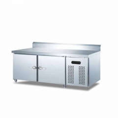 Work Top Bench Refrigerator Restaurant Equipment Stainless Steel Under Counter Freezer Refrigeration Equipment