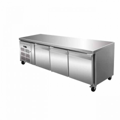 Work Table Bench Refrigerator Restaurant Prep Table Stainless Steel Work Table Under Counter Freezer
