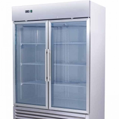 Countertop Glass Door Refrigerator