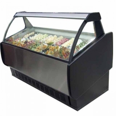 Cooling Ice Cream Cooler Display