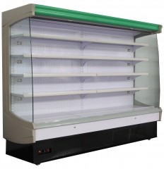 Open Display Showcase Freezer Fan Cooling Open Fridge Open Drink Display Cooler