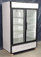 Frozen Drink Display Cooler Glass Door Display Chiller