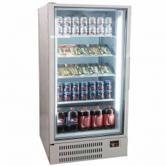 High Quality Beverage Display Freezer Upright Drink Display Fridge Glass Door Case Refrigerator