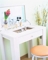 2014 Wooden Modern Folding Mirror Dresser Table Set Germany