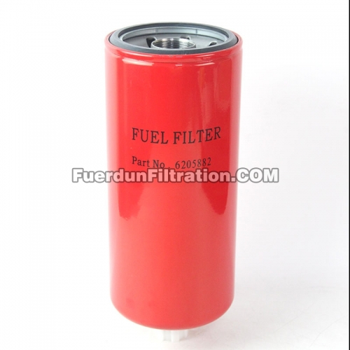 Filtro de combustible, giro