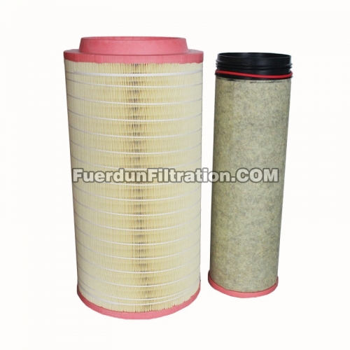 Air Filter, Round (SET) TOLVA air 8660,165289Z00A+165289Z00B