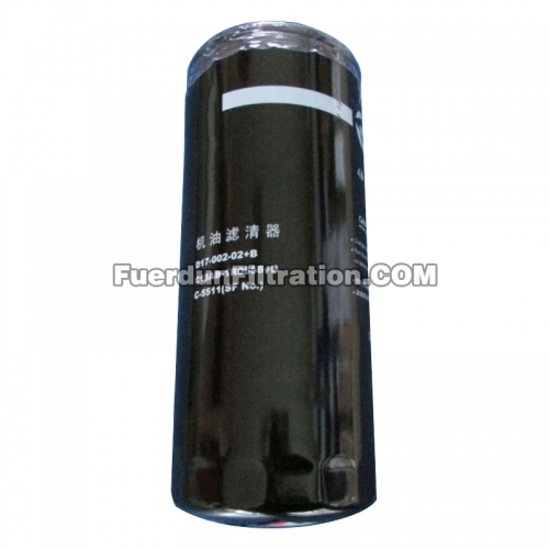 Oil Filter, Spin On D17-002-02+B