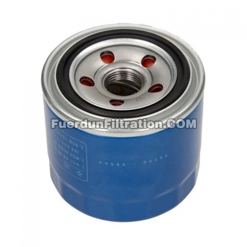 Filtro de aceite, roscado 26300-35504
