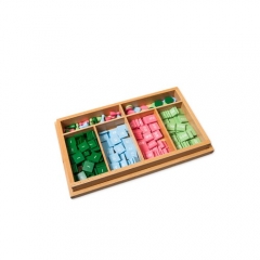 Montessori Wooden Toy Stamp DevelopmentDecimal stamp Game