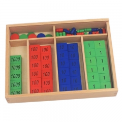 Wooden Montessori Materials Educational Wooden Toys Montessori Stamp Game