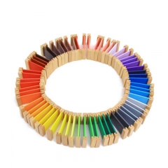 Montessori Matériaux jouets éducatifs Montessori matériel sensoriel d'apprentissage couleur tablette boîte puzzle