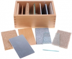 Vorschule Montessori Material Sensorischen Thermische Tabletten Pädagogisches Holz Spielzeug Für Kinder