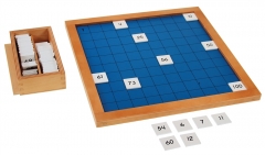 Hundred Board Educational Wooden Montessori Mathematics Toys