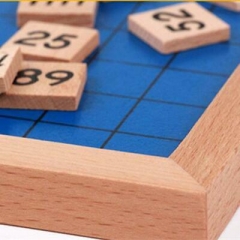 Hundred Board Educational Wooden Montessori Mathematics Toys