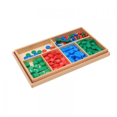 Wooden Montessori Materials Educational Wooden Toys Montessori Stamp Game