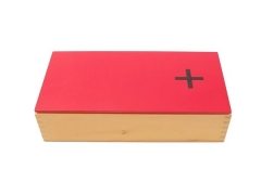 Montessori material Educational toy Addition Equations and Sums Box (wooden card)