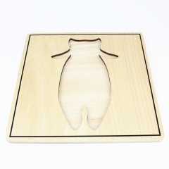 Montessori Matériaux Outils éducatifs Puzzle Cigales Insectes Jouets Montessori préscolaires pour les tout-petits