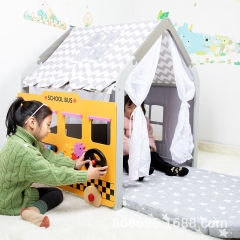 Canvas Indoor Teepee Tent для Kids,Children Kids Play Teepee Tent