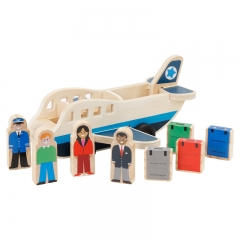 子供用おもちゃ3D木製モデル飛行機おもちゃ