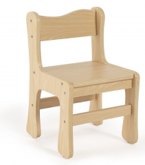 High Quality kids wooden chairs for kindergarten school daycare preschool furniture wood chair for children