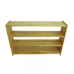 Montessori Wooden cabinet storage for kids children furniture wooden daycare shelf for kids