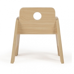 Muebles ecológicos para niños de jardín de infantes para guarderías silla de madera para bebés silla para niños