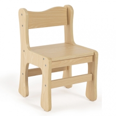 High Quality kids wooden chairs for kindergarten school daycare preschool furniture wood chair for children