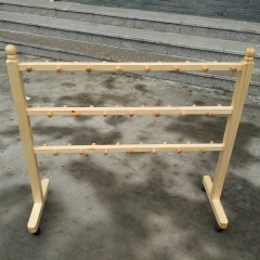 木制モンテッソーリ材料タオル木制スタンド