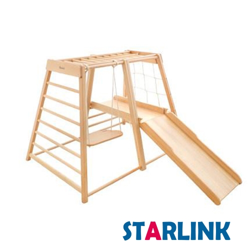 Outdoor Indoor Wooden Playground Exercise Equipment Toys For Toddlers Kids Wooden Climbing Frames