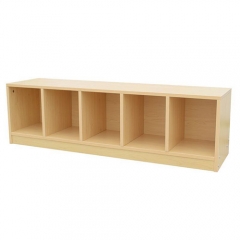 Wooden Shoes Cabinet Kindergarten Wooden Rack For Children Montessori Wooden Furniture Rack