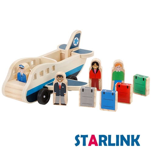 子供用おもちゃ3D木製モデル飛行機おもちゃ