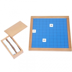 Hundred Board Educational Wooden Montessori Mathematics Toys