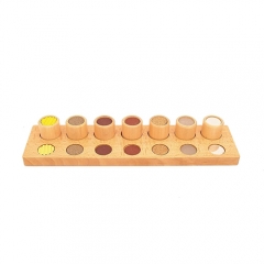Touch Exercise wooden educational sensorial montessori material toys for kids