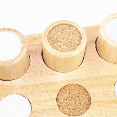 Сенсорные упражнения деревянные развивающие сенсорные игрушки из материала Монтессори для детей