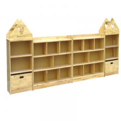 Daycare center kids wooden nursery furniture sets high quality kindergarten wooden baby nursery school furniture