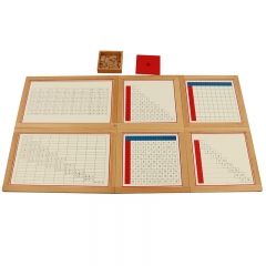 Starlink School Teaching Montessori Mathematics Arithmetic Addition Working Charts Wooden