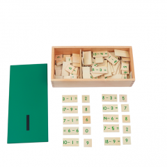 Wooden Montessori Mathemathics Educational Toys Subtraction Equations And Sums Box For Kids