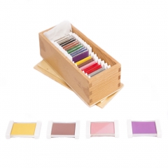 Baby Wooden Educational Montessori Sensorial Material Color Tablets Other Educational Toys
