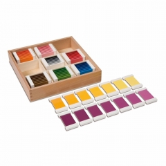 High Quality Montessori Teaching Toys Wood Sensory Toys Set Color Tablets Wooden Montessori Toys